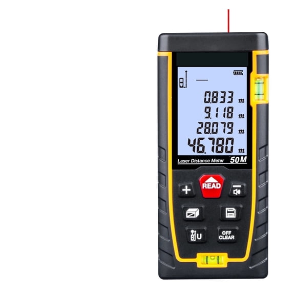 Distance Meter Digital Measuring Device Tools Electronic Tape Ranfinder Ran Finder