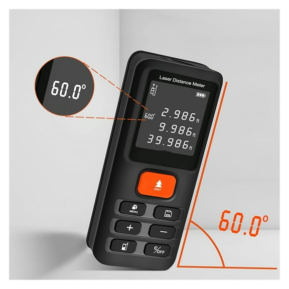Distance Meter Electronic Roulette Digital Tape Rangefinder Trena Metro Range Finder Measuring Tape ,Easy to Use