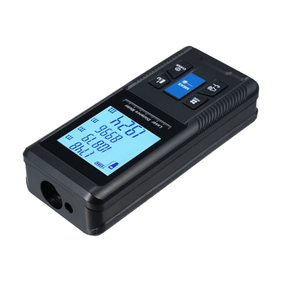 Distance Meter Rangefinder Digital Rangefinder Smart Distance Meter with Single Continuous Volumes Area Pythagoras Measurement Modes Handheld Measure Tool 120m/393ft