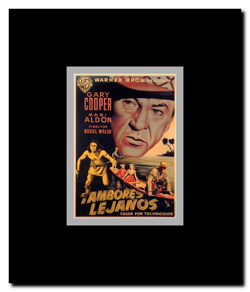 Distant Drums Framed Movie Poster