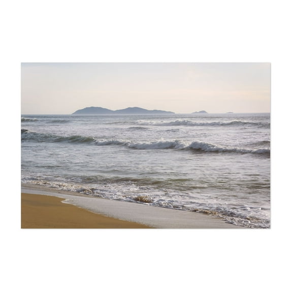 Distant Islands - Imperial Beach California Photography Beach Ocean Coast Waves Nature Landscape Coastal Unframed Wall Art Print 24 x 36 inches