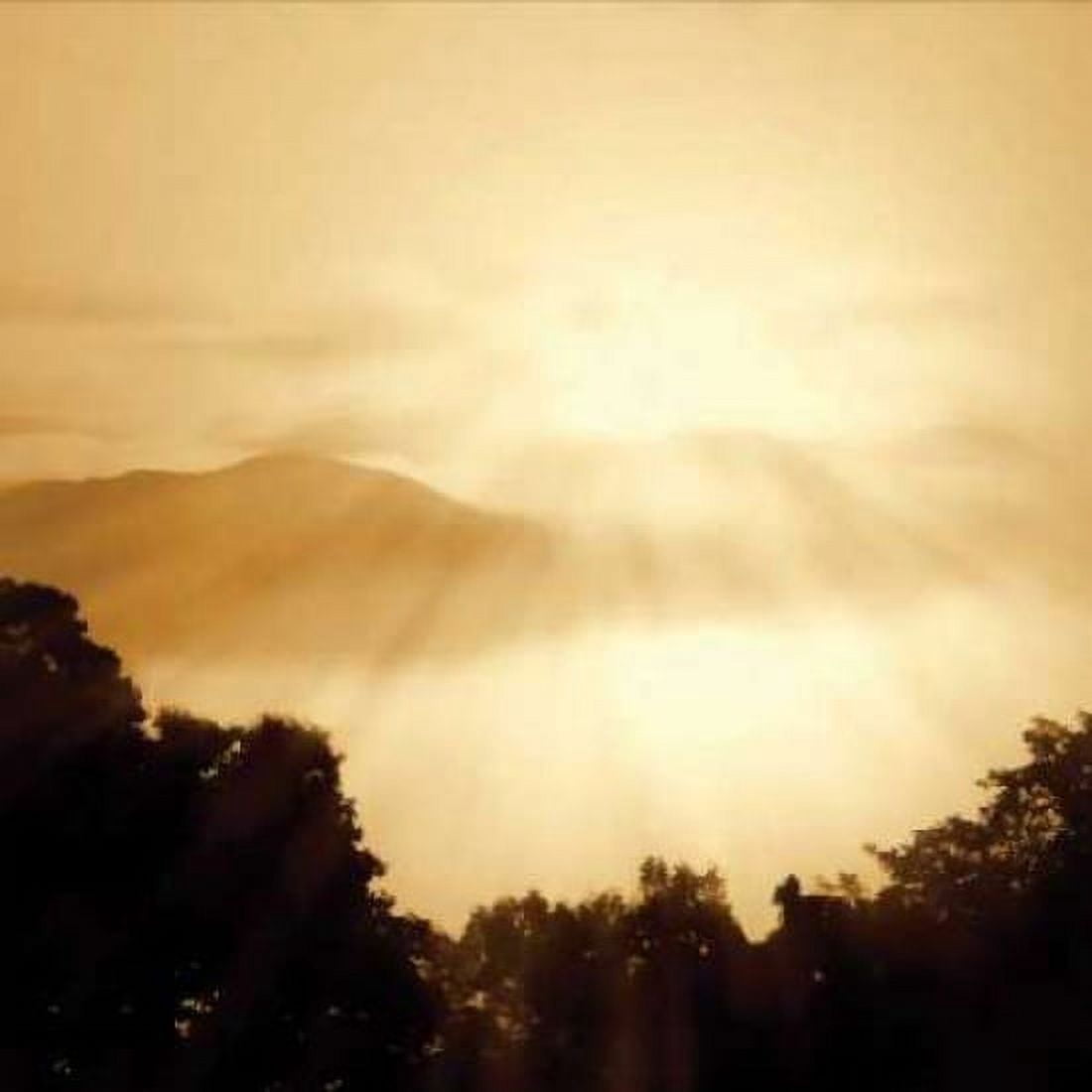 Distant Mountains Sq I Canvas Art - Alan Hausenflock (24 x 24)