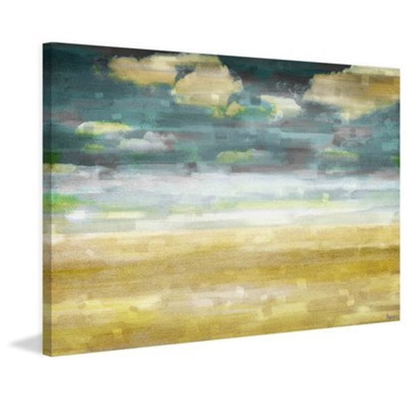 Distant Sands by Parvez Taj Painting Print on Wrapped Canvas