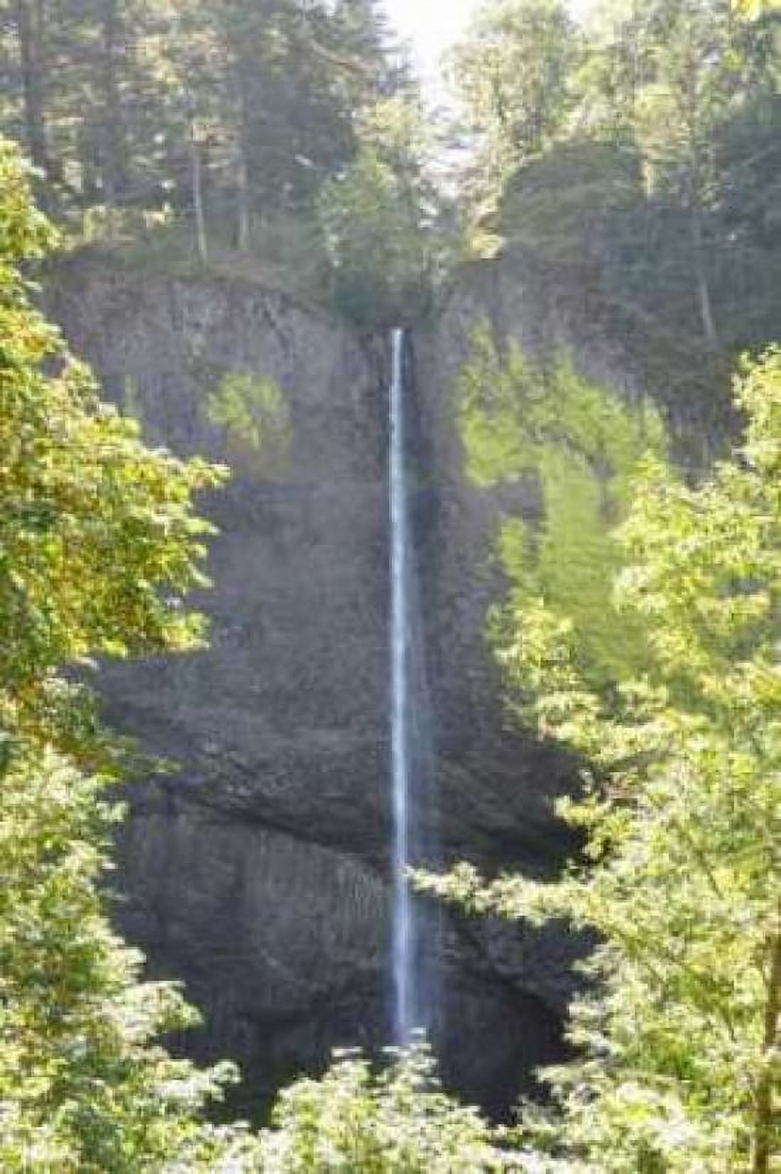 Distant Waterfall Canvas Art - Logan Thomas (20 x 28)