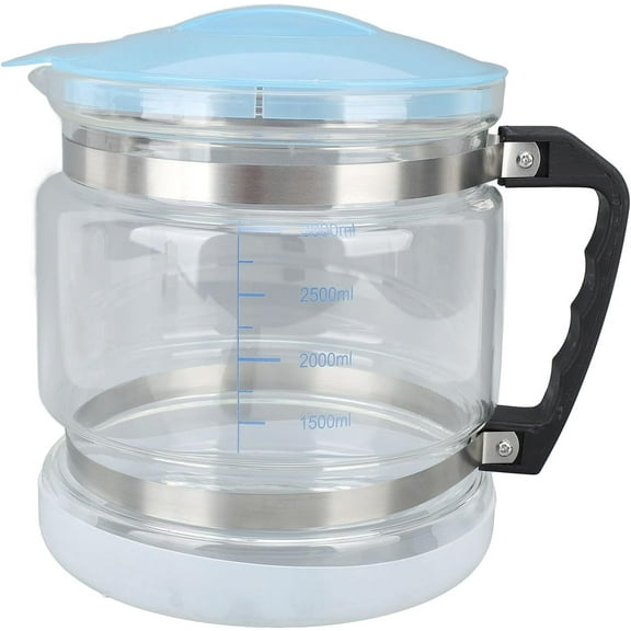 Distiller Water Container, Water Filter Pitcher,4L Multipurpose Glass Collection Bottle Distilled Water Maker Machine for Countertop Home Beauty Distillers