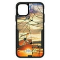 thumbnail image 1 of DistinctInk OtterBox Commuter Custom Case for Apple iPhone 11 (6.1" Screen) - Shattered Glass Sunrise - Shockproof Protection, 1 of 2