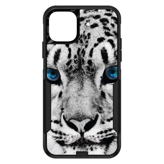 DistinctInk OtterBox Commuter Custom Case for Apple iPhone 11 (6.1" Screen) - Animal Print - Slim Profile Design