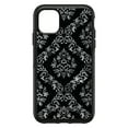 thumbnail image 1 of DistinctInk OtterBox Symmetry Custom Case for Apple iPhone 11 (6.1" Screen) - Floral Damask Pattern - Shockproof Protection, 1 of 2