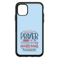 thumbnail image 1 of DistinctInk Case for iPhone 11 (6.1" Screen) - OtterBox Symmetry Custom Black Case - James 5:16 - Effective Fervent Pray of a Righteous Man, 1 of 2