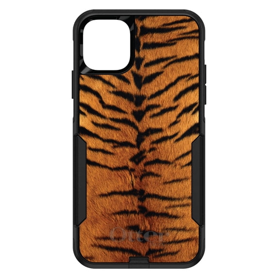 DistinctInk OtterBox Commuter Custom Case for Apple iPhone 11 Pro Max (6.5" Screen) - Animal Print - Lightweight Grip