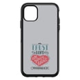 thumbnail image 1 of DistinctInk Case for iPhone 12 / 12 PRO (6.1" Screen) - OtterBox Symmetry Custom Black Case - Proverbs 3:5 - Trust In The Lord All Your Heart, 1 of 2
