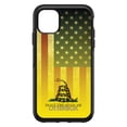 thumbnail image 1 of DistinctInk OtterBox Symmetry Custom Case for Apple iPhone 12 Pro Max (6.7" Screen) - Don't Tread on Me - Raised Bezel Screen Guard, 1 of 2