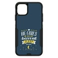 thumbnail image 1 of DistinctInk Case for iPhone 13 Pro MAX (6.7" Screen) - OtterBox Commuter Custom Black Case - Psalm 127:2 - He Gives His Beloved Sleep, 1 of 2