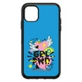 thumbnail image 1 of DistinctInk OtterBox Symmetry Custom Case for Apple iPhone 13 Pro Max (6.7" Screen) - Pink, Blue, Yellow - Tempered Glass Back, 1 of 2