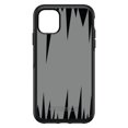 thumbnail image 1 of DistinctInk OtterBox Symmetry Custom Case for Apple iPhone 13 Pro Max (6.7" Screen) - Grey Black Spikes - Raised Bezel Screen Guard, 1 of 2