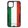 thumbnail image 1 of DistinctInk Case for iPhone 14 (6.1" Screen) - OtterBox Commuter Custom Black Case - Hungary Old Flag, 1 of 2