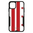 thumbnail image 1 of DistinctInk Case for iPhone 14 (6.1" Screen) - OtterBox Commuter Custom Black Case - Washington DC Flag - US State Flag, 1 of 2