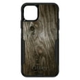 thumbnail image 1 of DistinctInk Case for iPhone 14 PRO (6.1" Screen) - OtterBox Commuter Custom Black Case - Brown Weathered Wood Grain Print - Printed Wood Grain Image, 1 of 2
