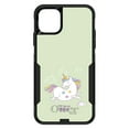 thumbnail image 1 of DistinctInk Case for iPhone 15 (6.1" Screen) - OtterBox Commuter Custom Black Case - Unicorn - Make Your Own Magic, 1 of 2