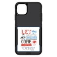 thumbnail image 1 of DistinctInk OtterBox Commuter Custom Case for Apple iPhone 15 Plus (6.7" Screen) - Let the Little Children Come To Me - Shockproof Protection, 1 of 2