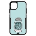 thumbnail image 1 of DistinctInk Case for iPhone 15 PLUS (6.7" Screen) - OtterBox Commuter Custom Black Case - You Are the Salt of the Earth - Shaker, 1 of 2
