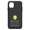thumbnail image 1 of DistinctInk OtterBox Symmetry Custom Case for Apple iPhone 15 Plus (6.7" Screen) - You Are the Light of the World / Bulb - Slim Profile Design, 1 of 2