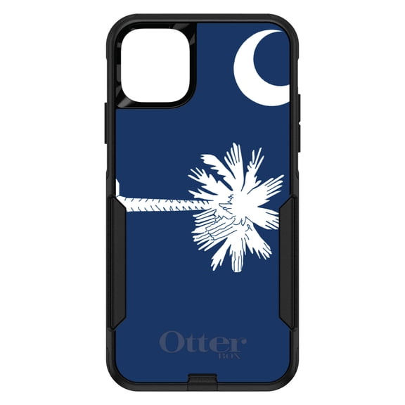 DistinctInk OtterBox Commuter Custom Case for Apple iPhone 15 Pro Max (6.7" Screen) - US State Flag - Slim Profile Design