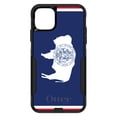 thumbnail image 1 of DistinctInk OtterBox Commuter Custom Case for Apple iPhone 15 Pro Max (6.7" Screen) - US State Flag - Raised Bezel Screen Guard, 1 of 2