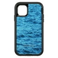 thumbnail image 1 of DistinctInk OtterBox Defender Custom Case for Apple iPhone 15 Pro Max (6.7" Screen) - Blue Water Ocean Waves - Tempered Glass Back, 1 of 2