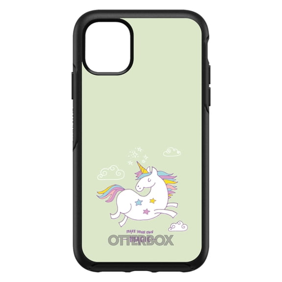 DistinctInk OtterBox Symmetry Custom Case for Apple iPhone 15 Pro Max (6.7" Screen) - Make Your Own Magic - Shockproof Protection