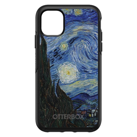 DistinctInk OtterBox Symmetry Custom Case for Apple iPhone 15 Pro Max (6.7" Screen) - Classic Art - Lightweight Grip