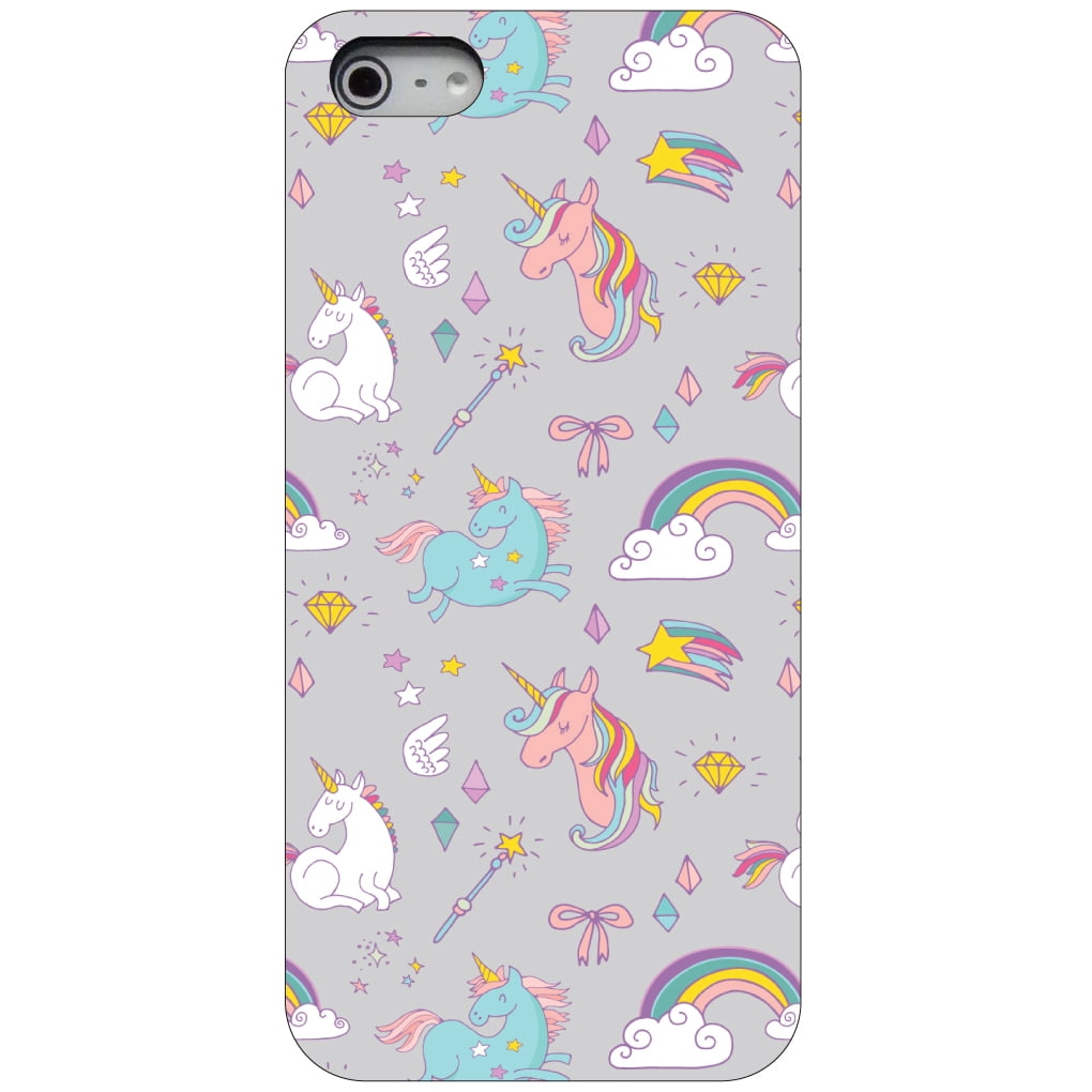 DistinctInk Case for iPhone 5S SE (2016 Model) Screen