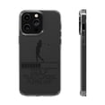 thumbnail image 1 of DistinctInk Clear Hybrid Case for Apple iPhone 13 Pro Max (6.7" Screen) - Golf Talent Loading Please Wait - Tempered Glass Back, 1 of 9