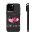 thumbnail image 1 of DistinctInk Clear Case for Apple iPhone 14 PRO (6.1" Screen) - Heart Sees Invisible To Eye, 1 of 9