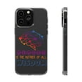 thumbnail image 1 of DistinctInk Clear Hybrid Case for Apple iPhone 14 Pro Max (6.7" Screen) - Memory Mother Of All Wisdom - Raised Bezel Screen Guard, 1 of 9