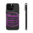 thumbnail image 1 of DistinctInk Clear Case for Apple iPhone 14 Pro MAX (6.7" Screen) - Wisdom Daughter Of Experience, 1 of 9