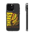 thumbnail image 1 of DistinctInk Clear Case for Apple iPhone 15 PRO (6.1" Screen) - Energy Draws Attention, 1 of 9