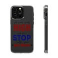 thumbnail image 1 of DistinctInk Clear Case for Apple iPhone 15 PRO (6.1" Screen) - Set Goals High Don't Stop Till Get There, 1 of 9