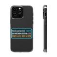 thumbnail image 1 of DistinctInk Clear Case for Apple iPhone 15 Pro MAX (6.7" Screen) - Farewell Hope Fear Remorse, 1 of 9