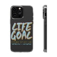 thumbnail image 1 of DistinctInk Clear Case for Apple iPhone 15 Pro MAX (6.7" Screen) - Life Goal: To Do What They Said I Can't, 1 of 9