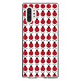 thumbnail image 1 of DistinctInk Clear Shockproof Hybrid Case for Galaxy Note 10 PLUS (6.8" Screen) - TPU Bumper, Acrylic Back, Tempered Glass Screen Protector - Red White Black Lady Bugs, 1 of 1