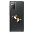 thumbnail image 1 of DistinctInk Clear Shockproof Hybrid Case for Galaxy Note 20 ULTRA (6.9" Screen) - TPU Bumper Acrylic Back Tempered Glass Screen Protector - Cute Cartoon Toucans, 1 of 3