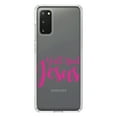 thumbnail image 1 of DistinctInk Clear Shockproof Hybrid Case for Galaxy S20 / S20 5G (6.2" Screen) - TPU Bumper Acrylic Back Tempered Glass Screen Protector - Y'All Need Jesus - Hot Pink, 1 of 2