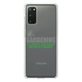 thumbnail image 1 of DistinctInk Clear Shockproof Hybrid Case for Galaxy S20 / S20 5G (6.2" Screen) - TPU Bumper Acrylic Back Tempered Glass Screen Protector - Gardening - Cheaper Than Therapy & You Get Tomatoes, 1 of 2