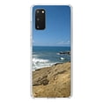 thumbnail image 1 of DistinctInk Clear Shockproof Hybrid Case for Galaxy S20 / S20 5G (6.2" Screen) - TPU Bumper, Acrylic Back, Tempered Glass Screen Protector - San Francisco Land's End, 1 of 2