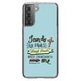thumbnail image 1 of DistinctInk Clear Hybrid Case for Samsung Galaxy S21 Plus (6.7" Screen) - I can do everything through Christ - Raised Bezel Screen Guard, 1 of 2