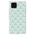 thumbnail image 1 of DistinctInk Clear Shockproof Hybrid Case for Google Pixel 4 (5.7" Screen) - TPU Bumper, Acrylic Back, Tempered Glass Screen Protector - Pastel Unicorn Pattern - Teal Pink Purple, 1 of 1