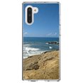 thumbnail image 1 of DistinctInk Clear Shockproof Hybrid Case for Samsung Galaxy Note 10 (6.3" Screen) - TPU Bumper, Acrylic Back, Tempered Glass Screen Protector - San Francisco Land's End, 1 of 1