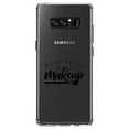 thumbnail image 1 of DistinctInk Clear Shockproof Hybrid Case for Samsung Galaxy Note 8 - TPU Bumper Acrylic Back Tempered Glass Screen Protector - It's Not Hoarding If It's Makeup, 1 of 5