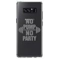 thumbnail image 1 of DistinctInk Clear Shockproof Hybrid Case for Samsung Galaxy Note 8 - TPU Bumper Acrylic Back Tempered Glass Screen Protector - No Pump No Party Weights, 1 of 5
